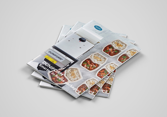 Front cover preview of Duniform® takeaway solutions brochure