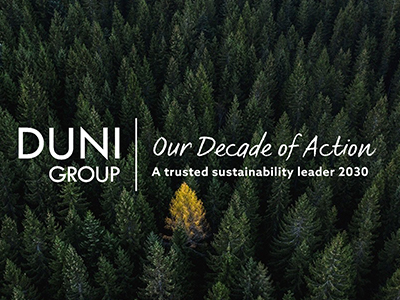Duni Group sustainability information presentation 